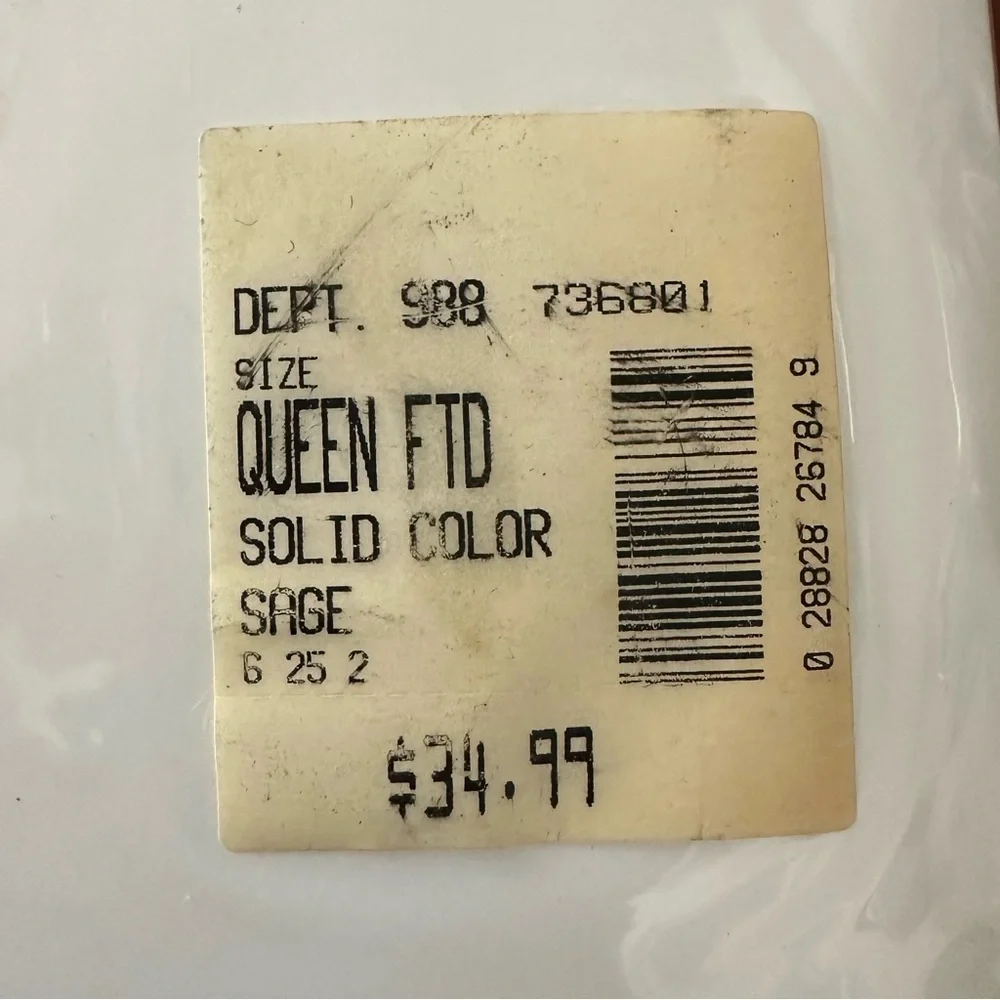NWT Martex Queen Size Fitted Sheet